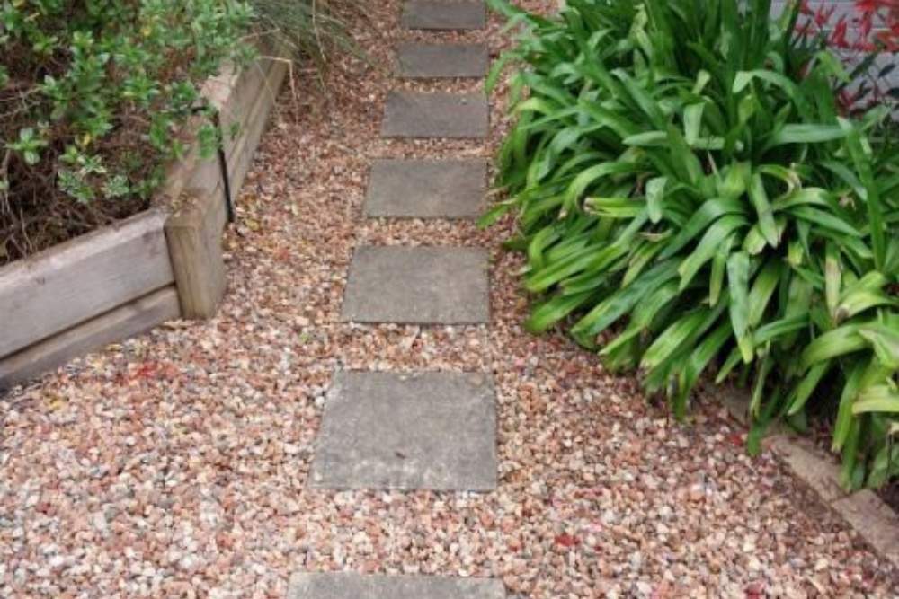 Pavers before